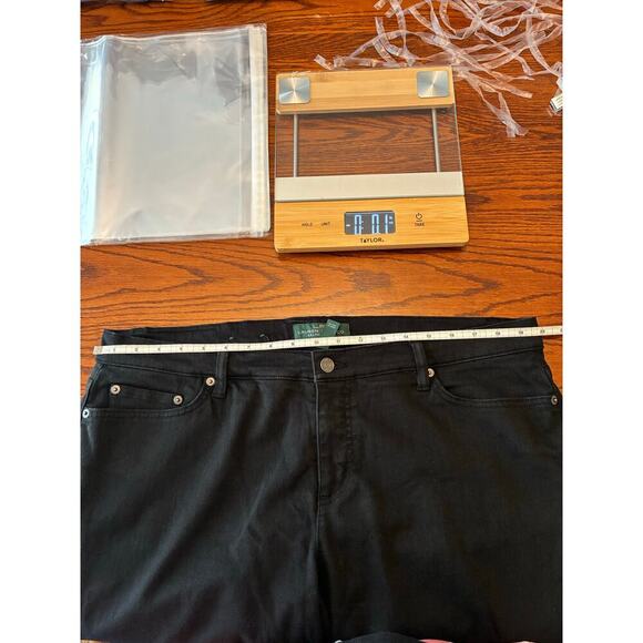 Lauren Ralph Lauren Modern Bootcut Jeans Black Size 16W - Picture 5 of 7